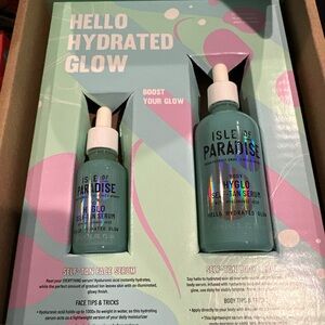 Isle of Paradise Self-Tan Serum duo hello hydrated glow hyglo